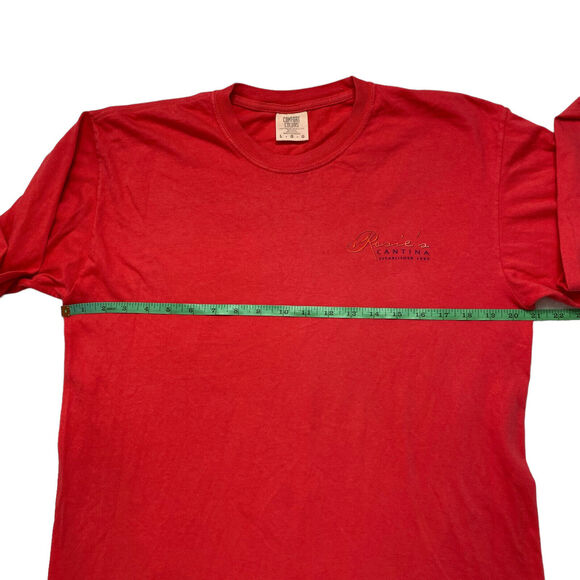 COMFORT COLORS Rosie's Cantina Alabama Fiesta Bright Pink Shirt Large Unisex - Picture 6 of 8